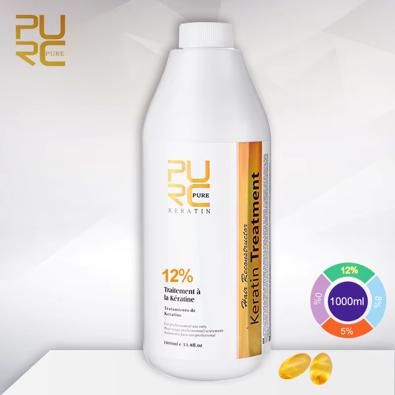 Hair Care Korea - PURC 1000ml Keratin Hair Straightening Smoothing