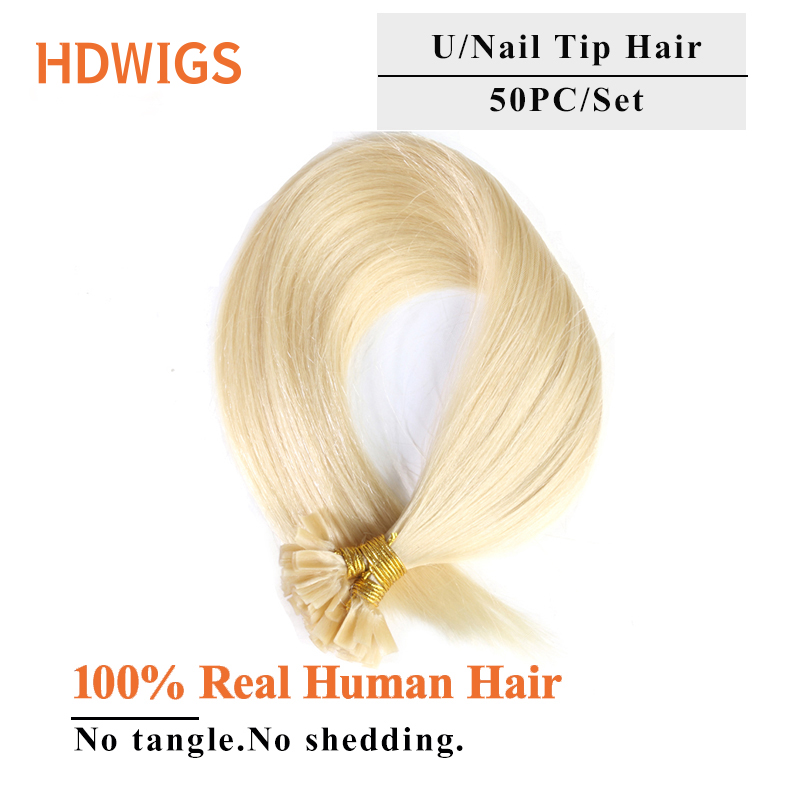 Hair Care Color - Straight U Nail Tip Hair Extension