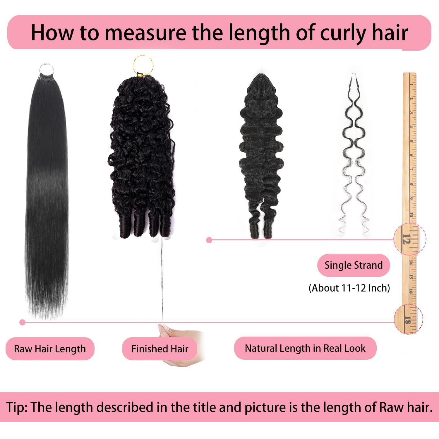 100% Human Hair Feather Croche - Hair Care Color review and price